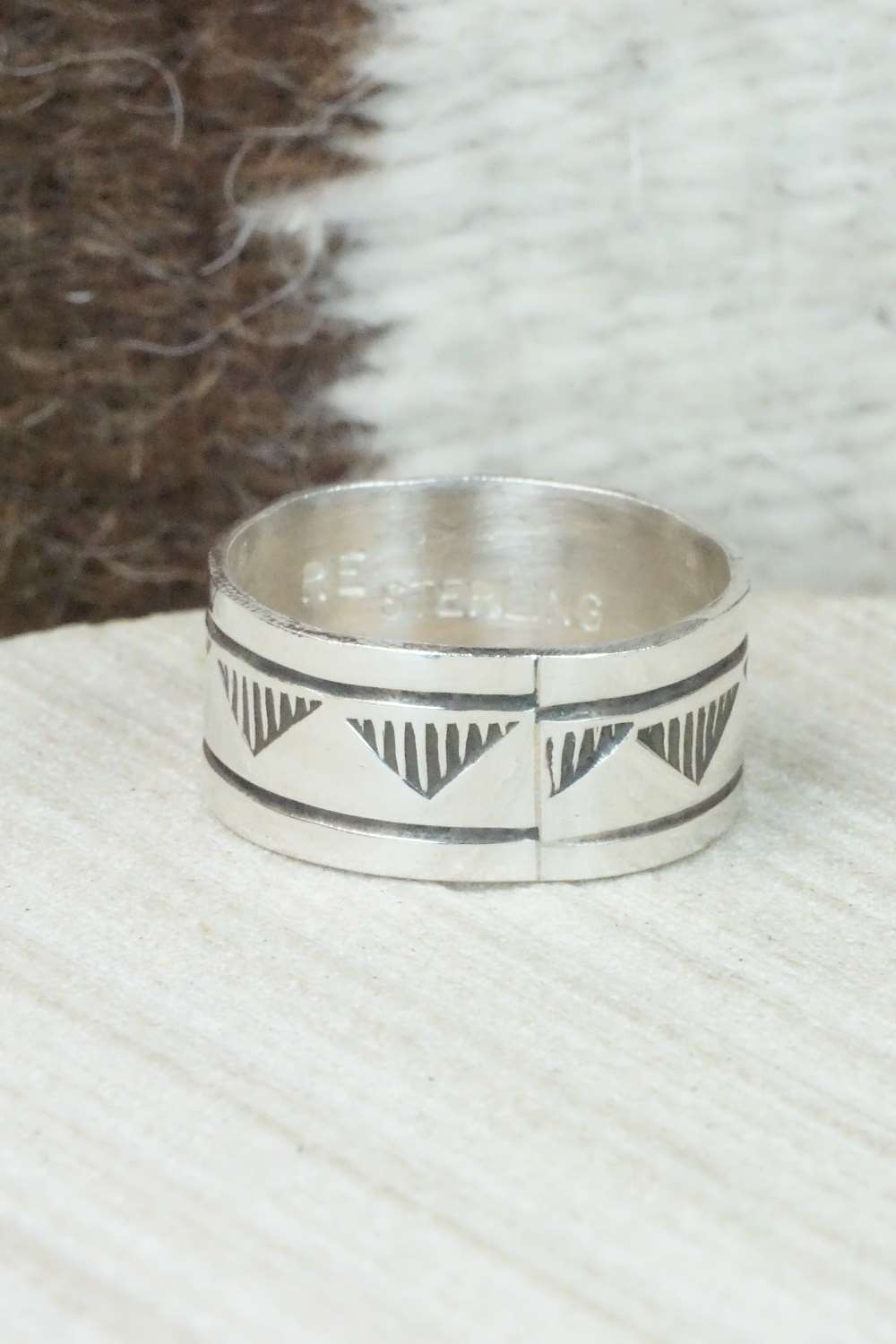 Sterling Silver Ring - Rick Enriquez - Size 11