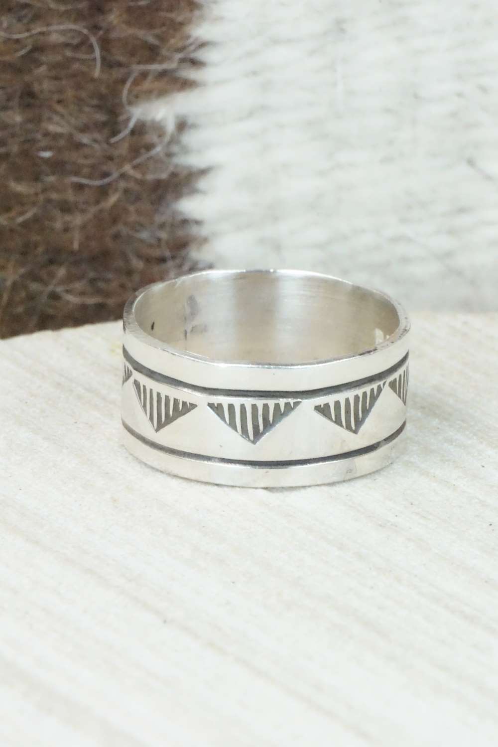 Sterling Silver Ring - Rick Enriquez - Size 11