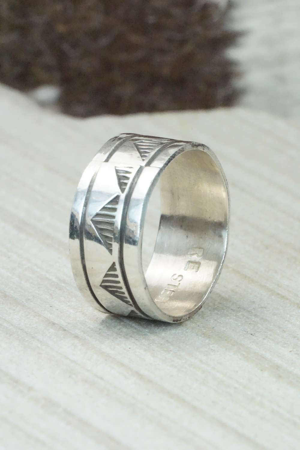 Sterling Silver Ring - Rick Enriquez - Size 11