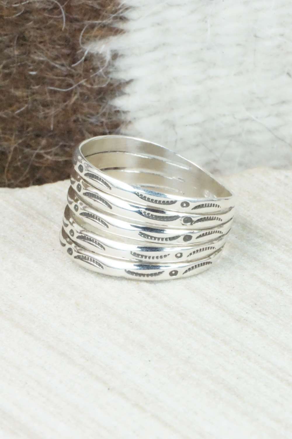Sterling Silver Ring - Raymond Coriz - Size 10