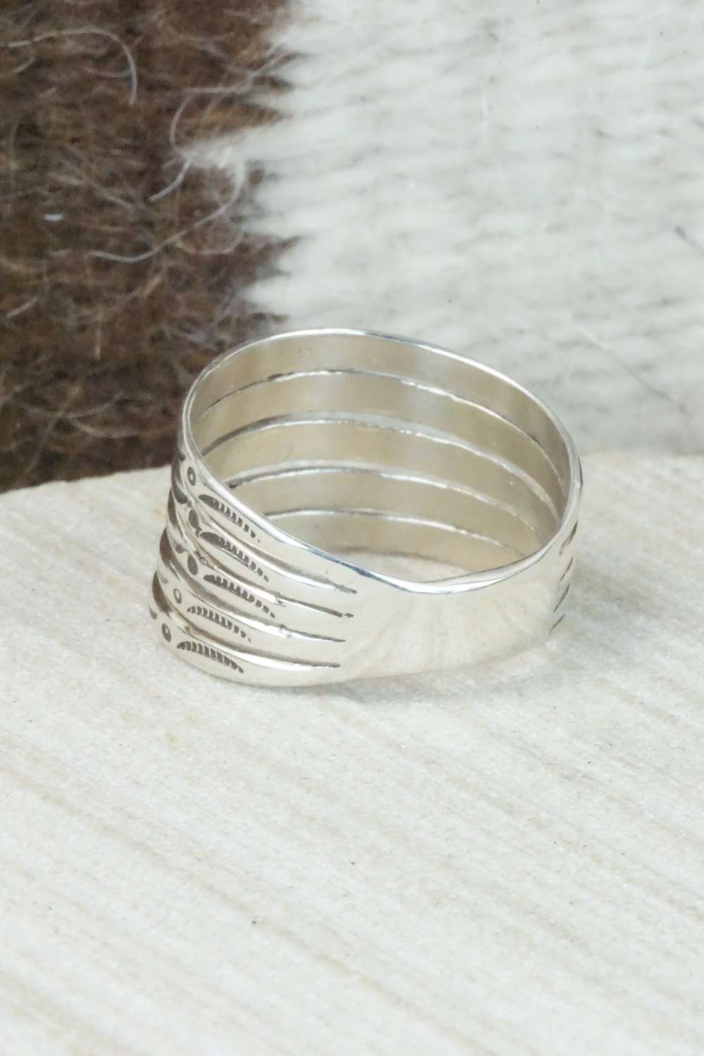 Sterling Silver Ring - Raymond Coriz - Size 10
