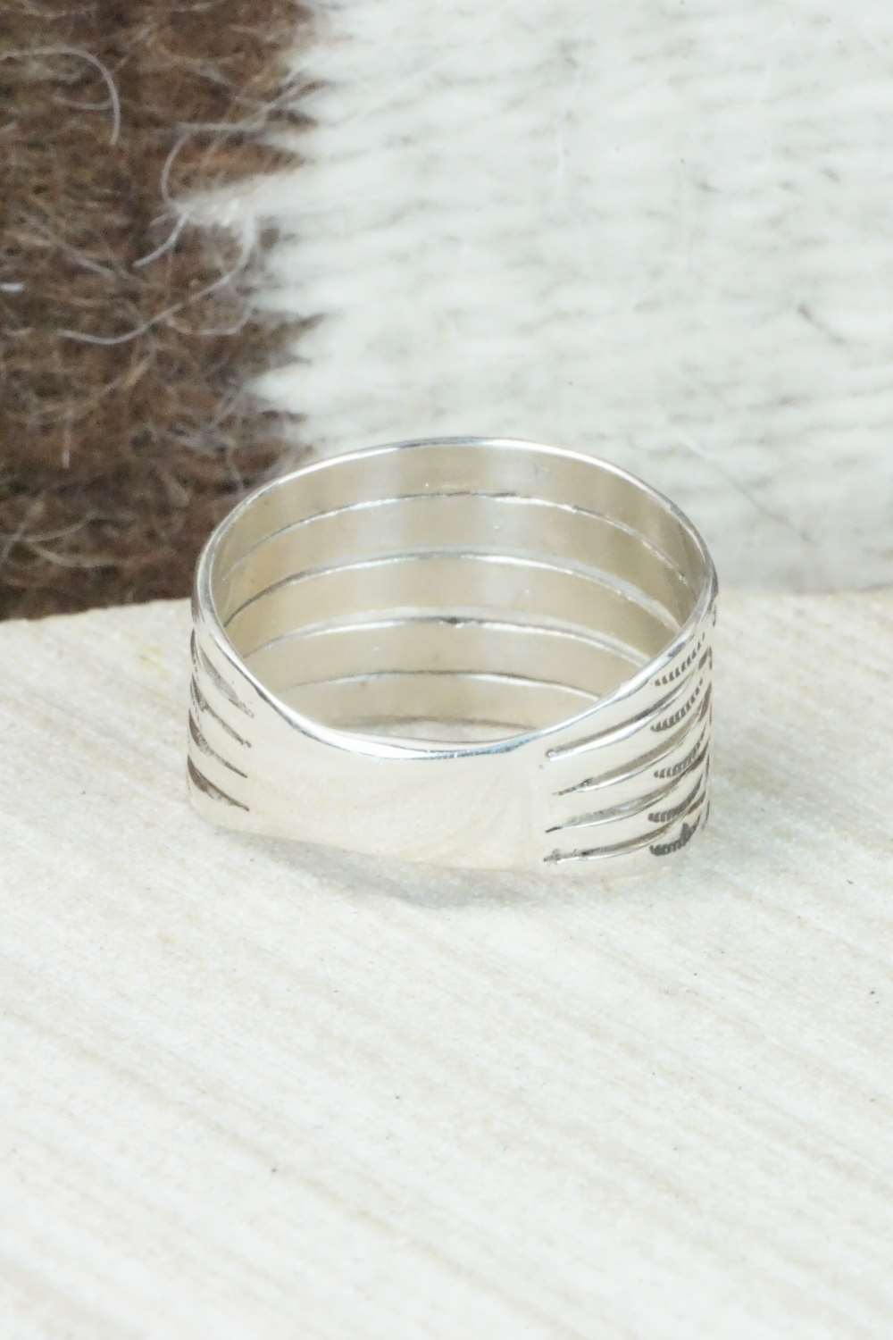 Sterling Silver Ring - Raymond Coriz - Size 10