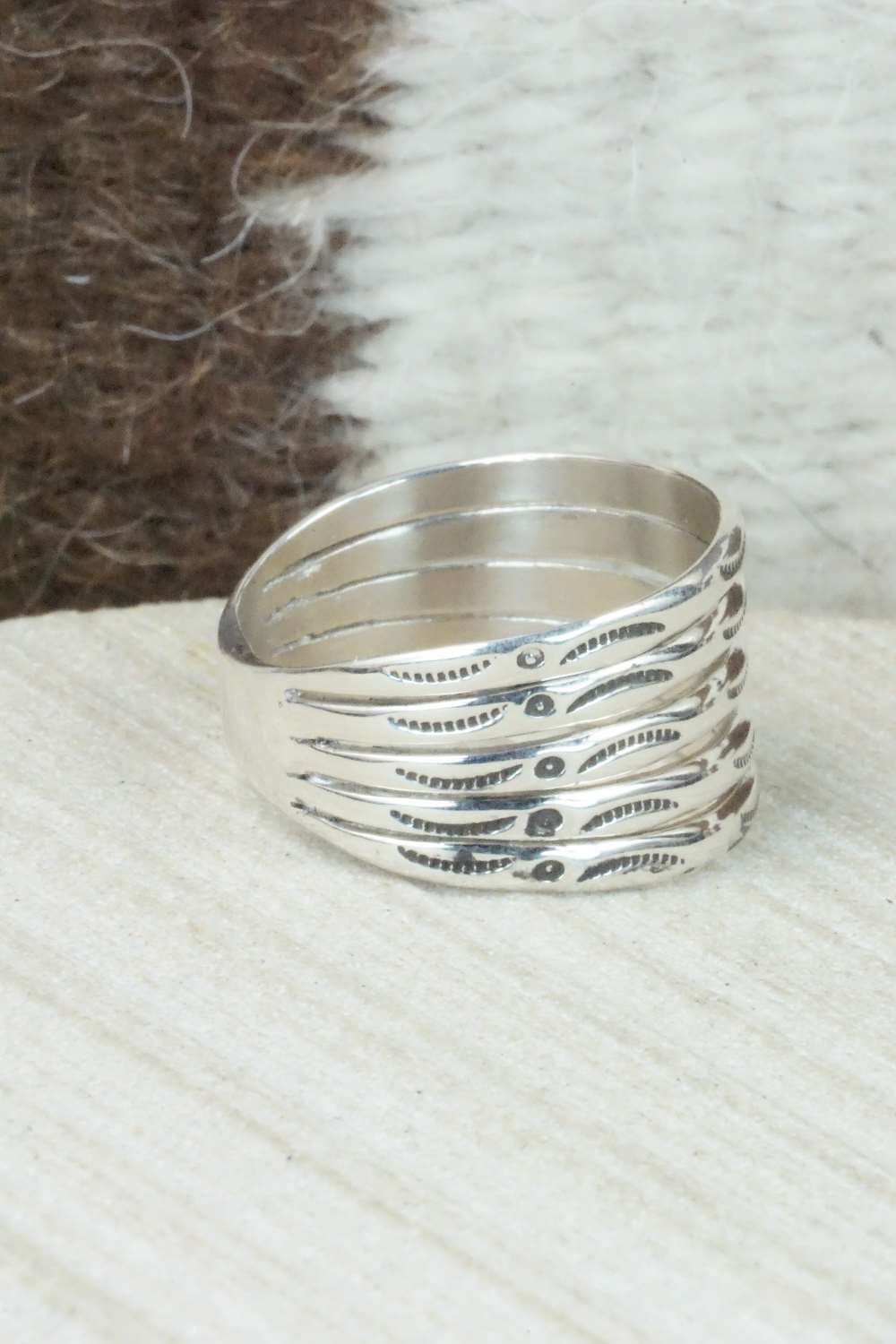 Sterling Silver Ring - Raymond Coriz - Size 10