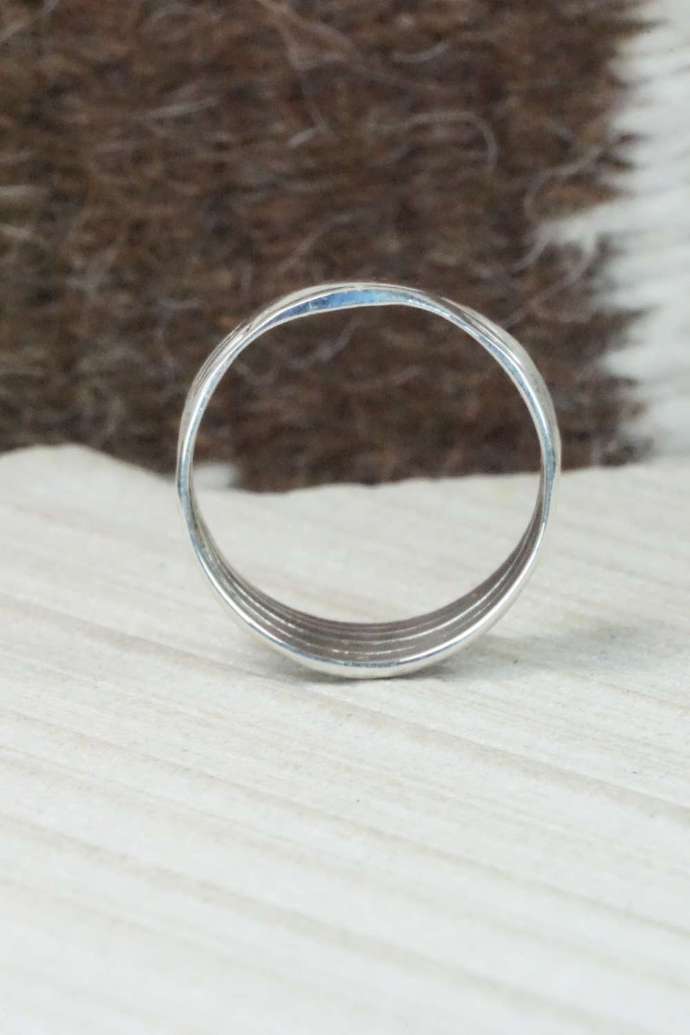 Sterling Silver Ring - Raymond Coriz - Size 10