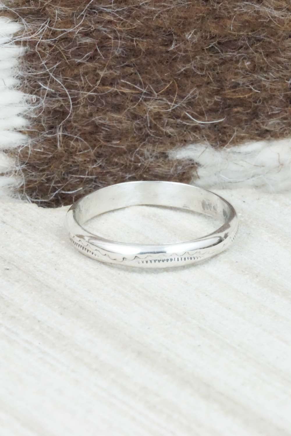 Sterling Silver Ring - Elaine Tahe - Size 10