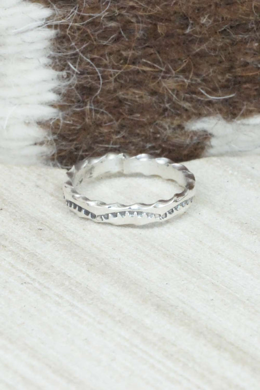 Sterling Silver Ring - Elaine Tahe - Size 6