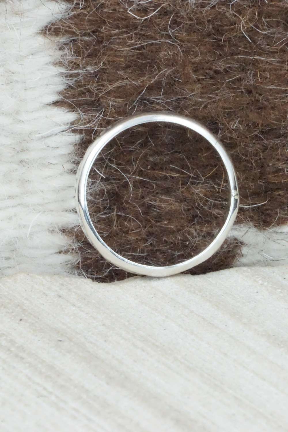 Sterling Silver Ring - Elaine Tahe - Size 11