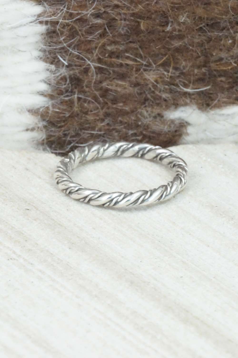 Sterling Silver Ring - Elaine Tahe - Size 6.75