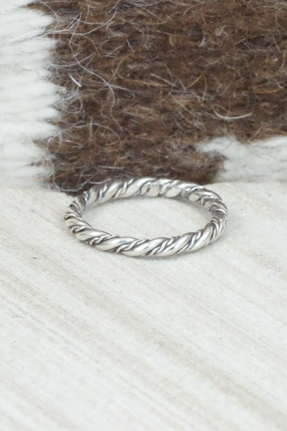 Sterling Silver Ring - Elaine Tahe - Size 6.75