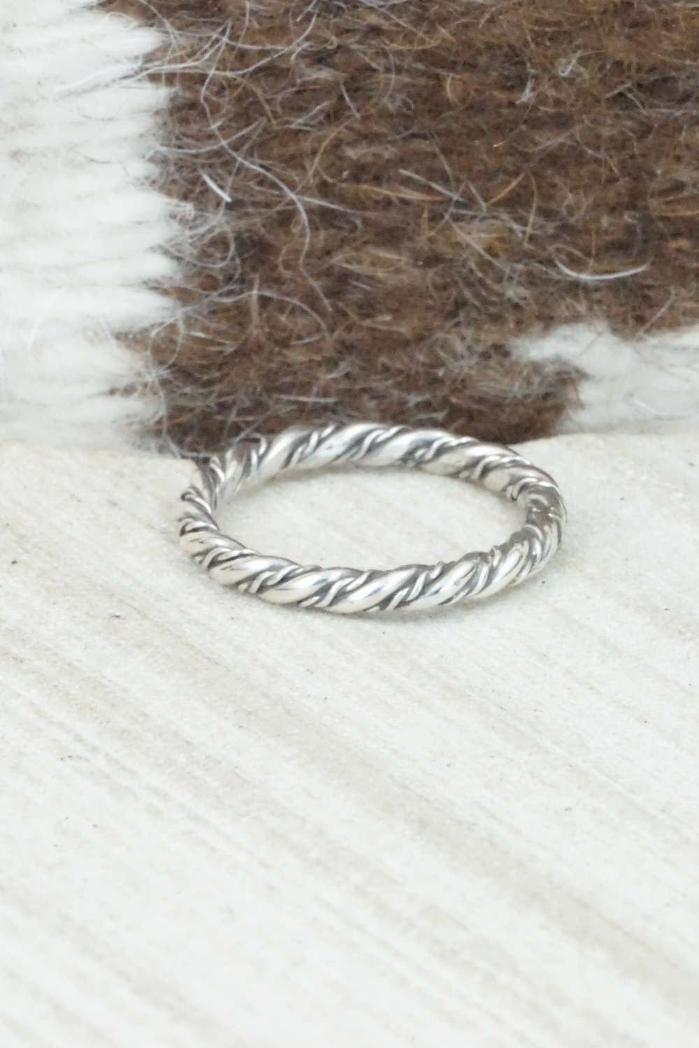 Sterling Silver Ring - Elaine Tahe - Size 6.75