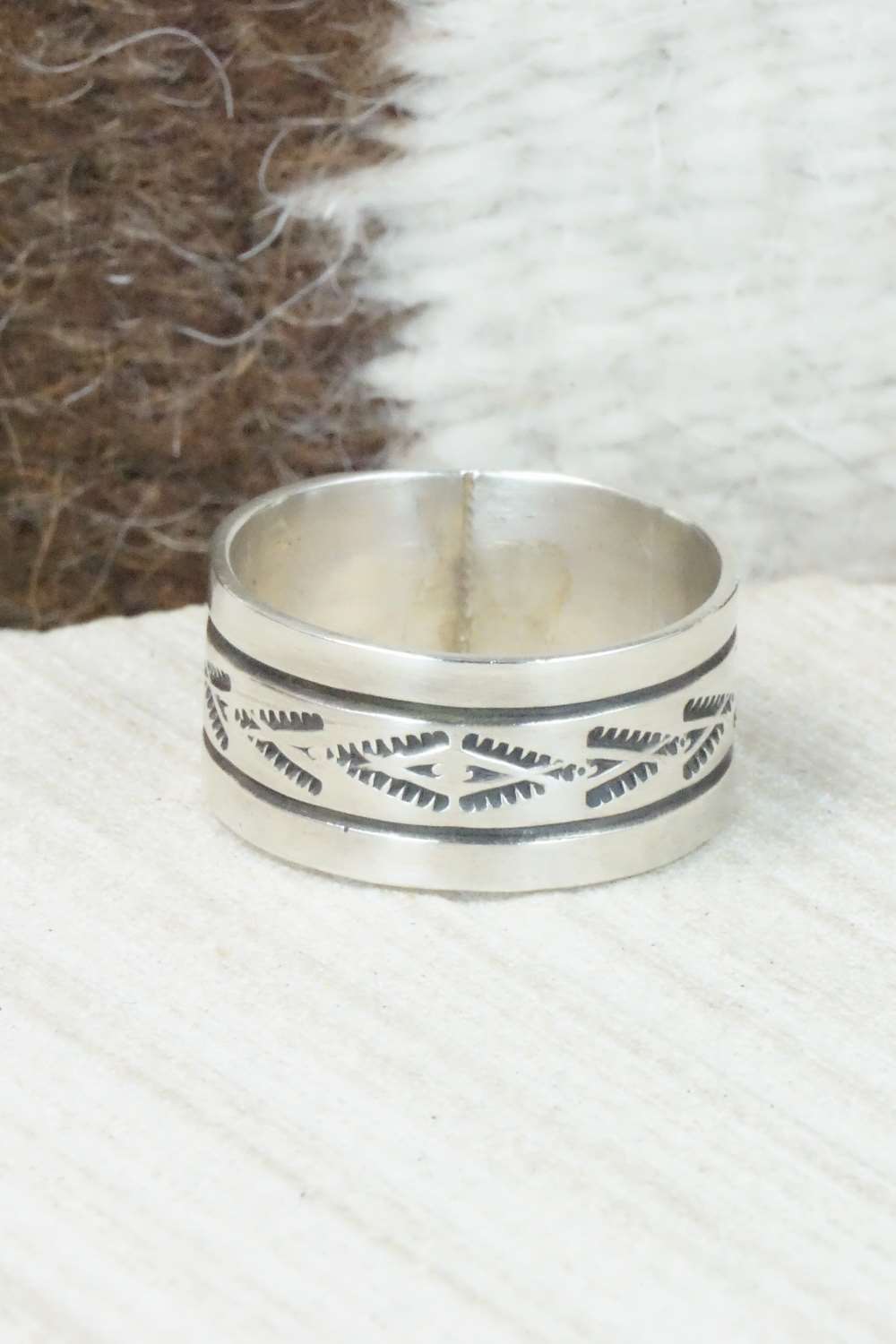 Sterling Silver Ring - Rick Enriquez - Size 11