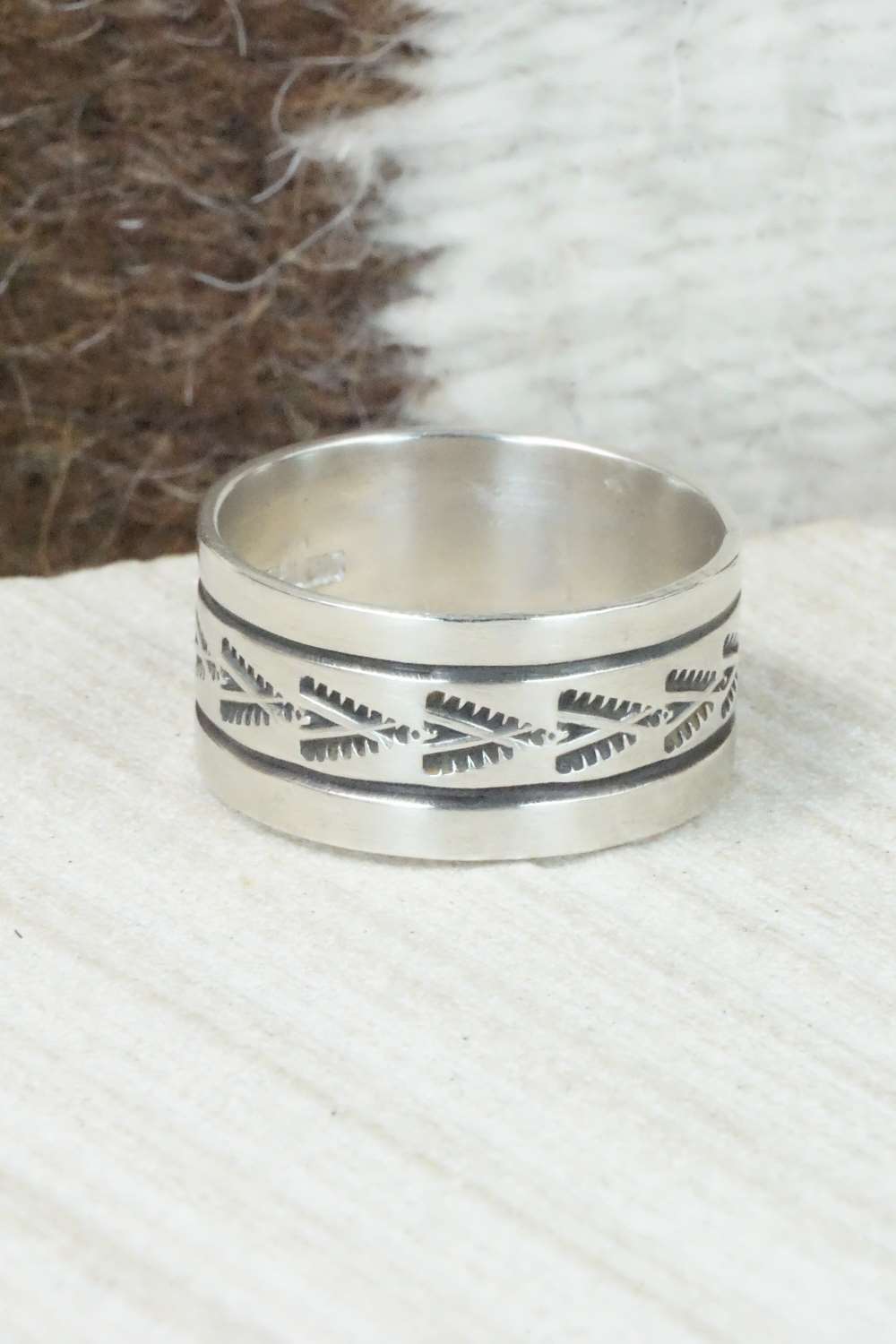 Sterling Silver Ring - Rick Enriquez - Size 11