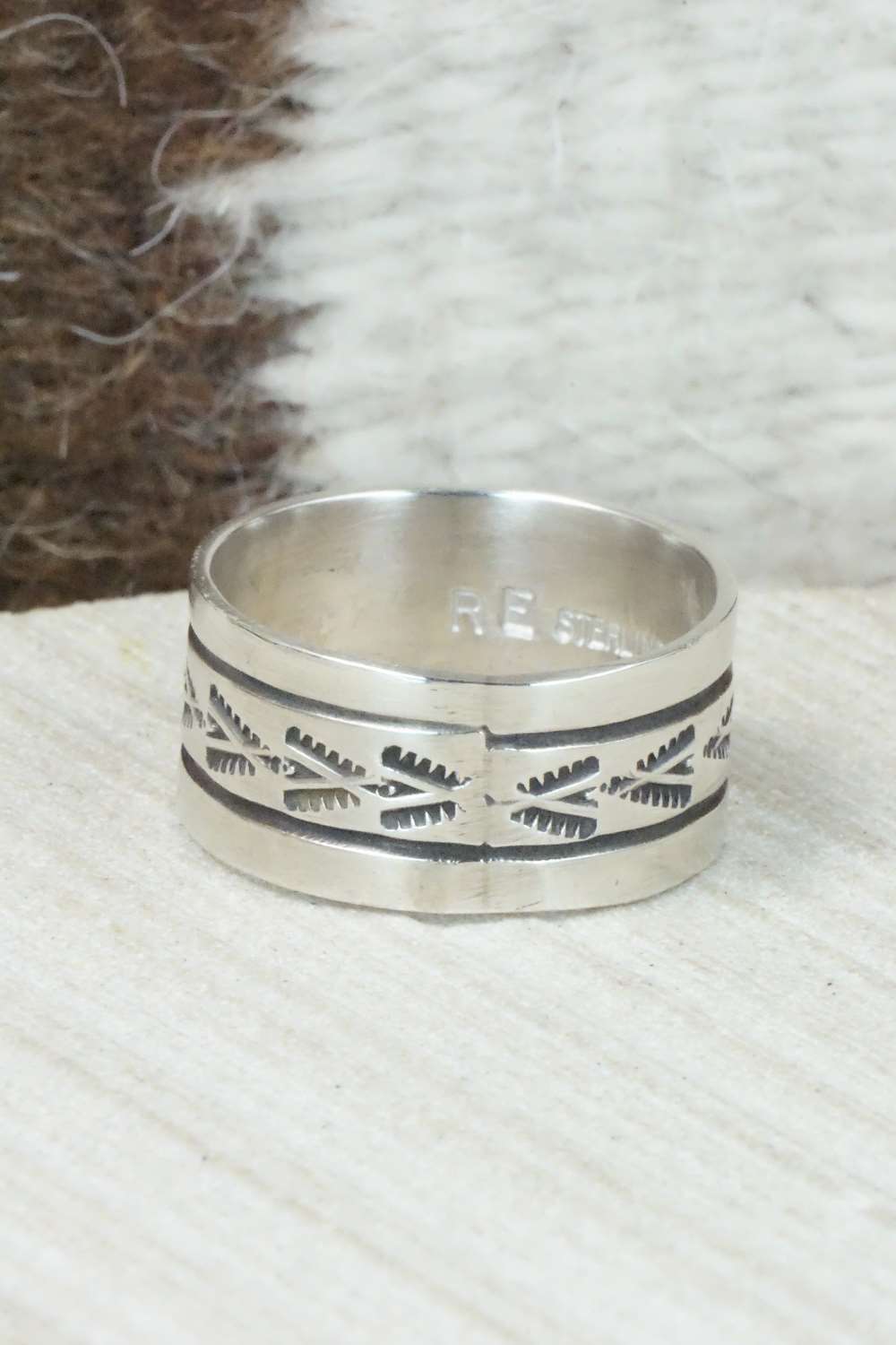 Sterling Silver Ring - Rick Enriquez - Size 11