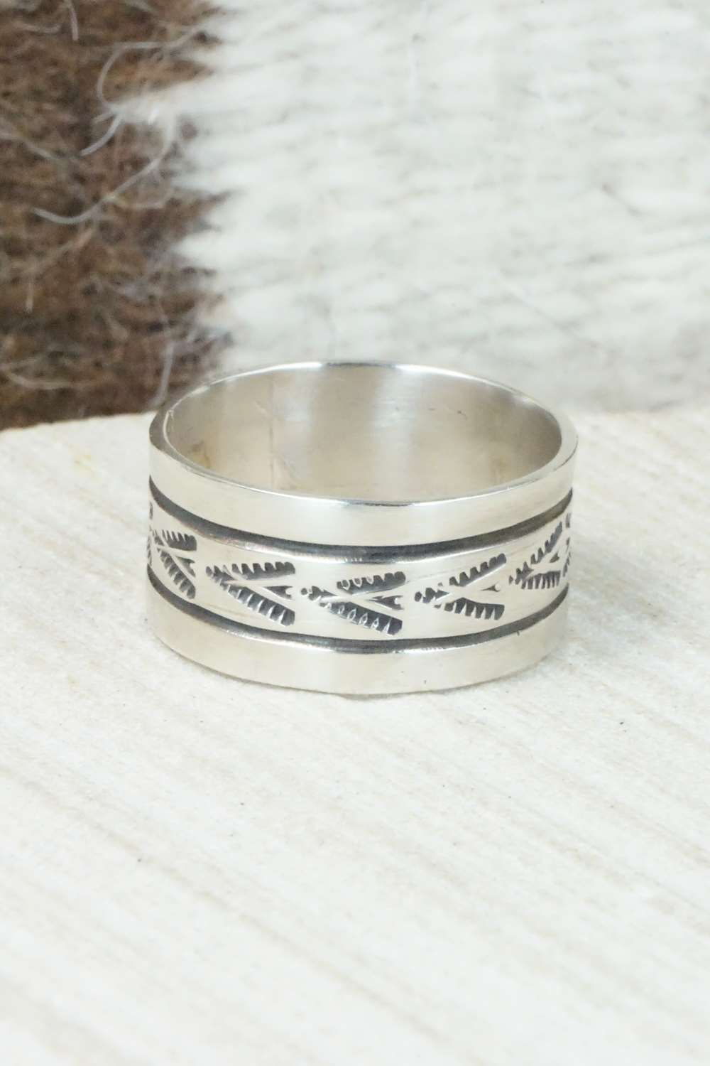 Sterling Silver Ring - Rick Enriquez - Size 11