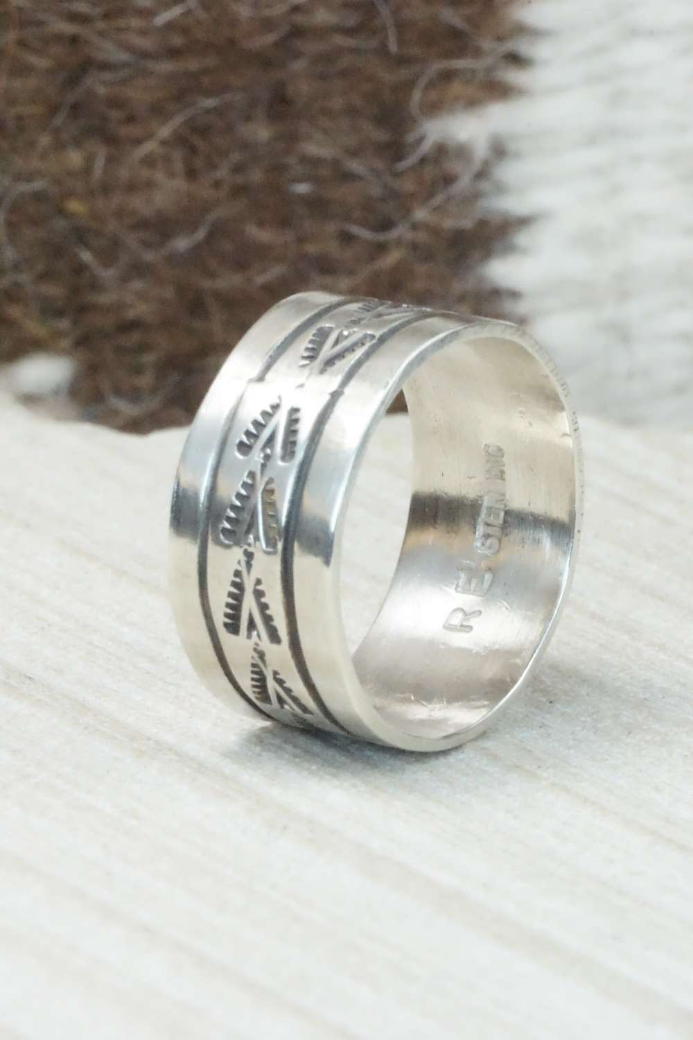 Sterling Silver Ring - Rick Enriquez - Size 11