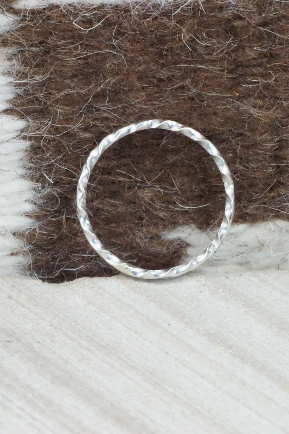 Sterling Silver Ring - Elaine Tahe - Size 11