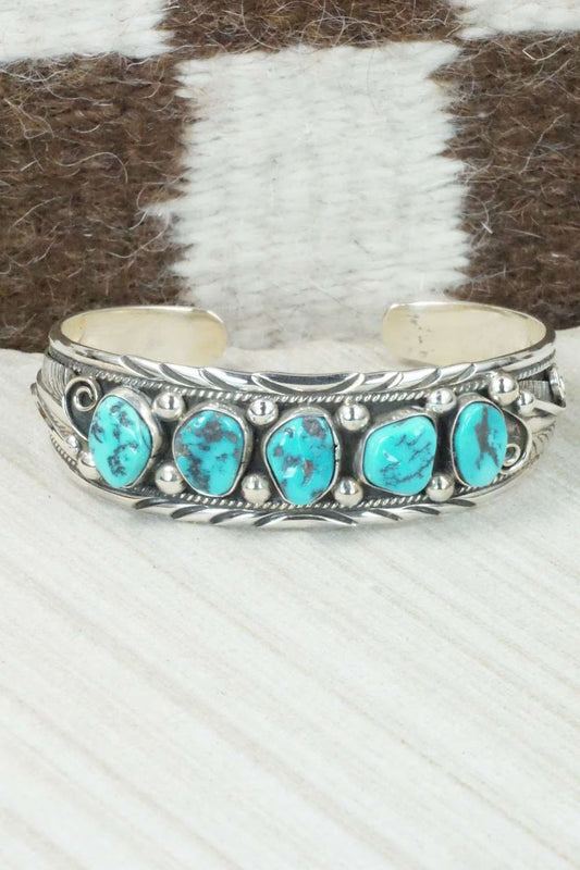 Turquoise & Sterling Silver Bracelet - Davey Morgan