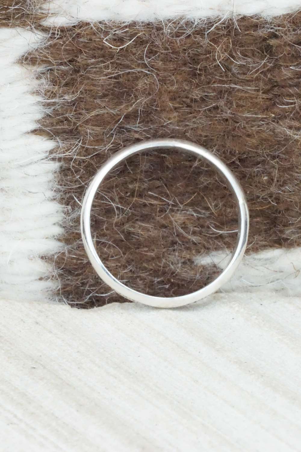 Sterling Silver Ring - Elaine Tahe - Size 12