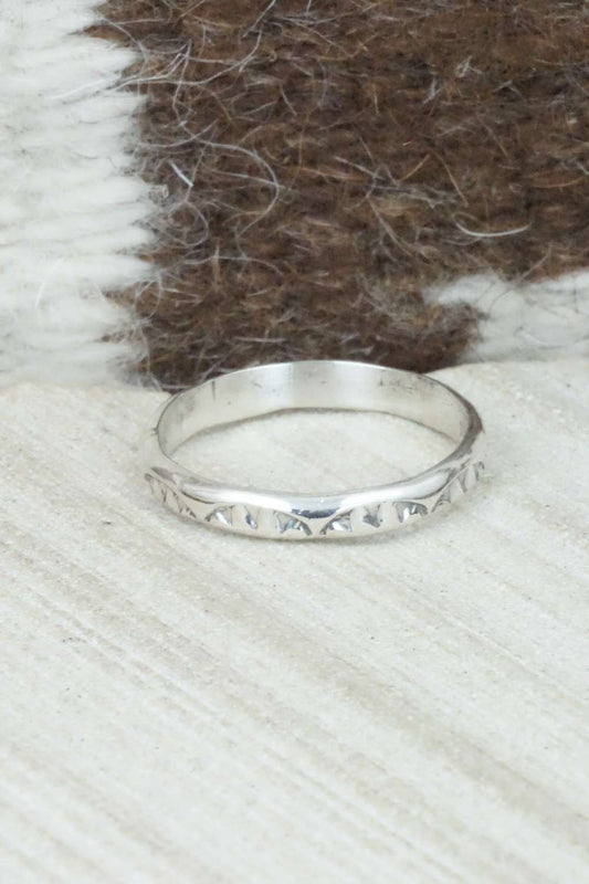 Sterling Silver Ring - Elaine Tahe - Size 11