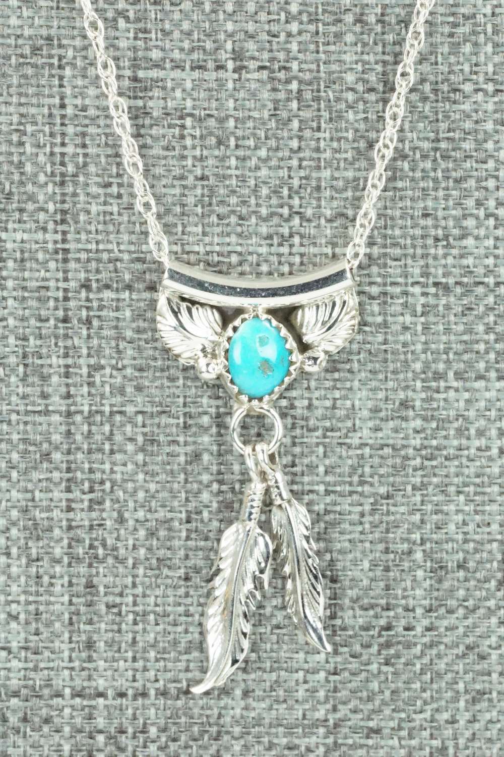 Turquoise & Sterling Silver Necklace - Sharon McCarthy