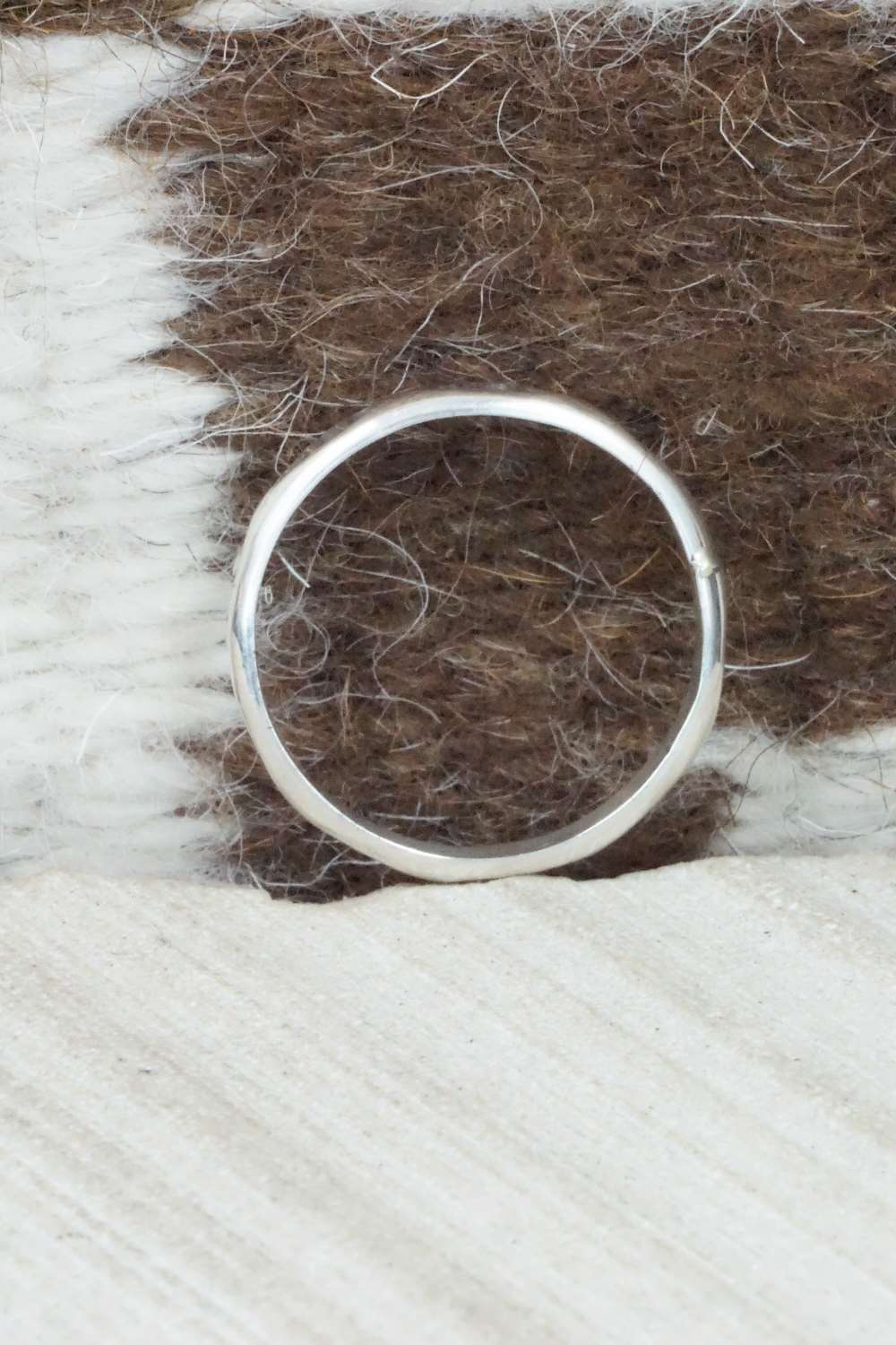 Sterling Silver Ring - Elaine Tahe - Size 12