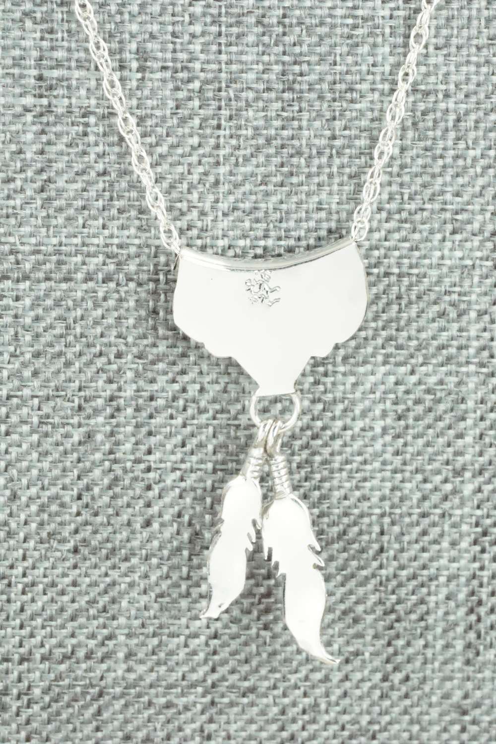 Turquoise & Sterling Silver Necklace - Sharon McCarthy