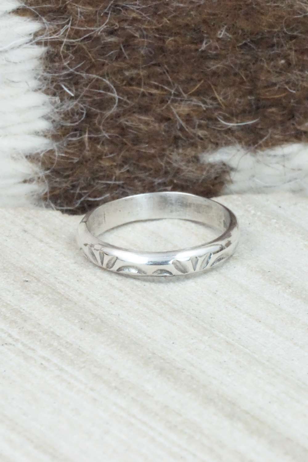 Sterling Silver Ring - Elaine Tahe - Size 5.75