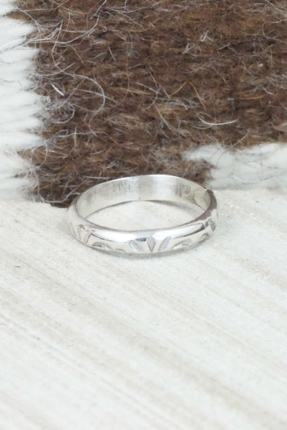 Sterling Silver Ring - Elaine Tahe - Size 6.75