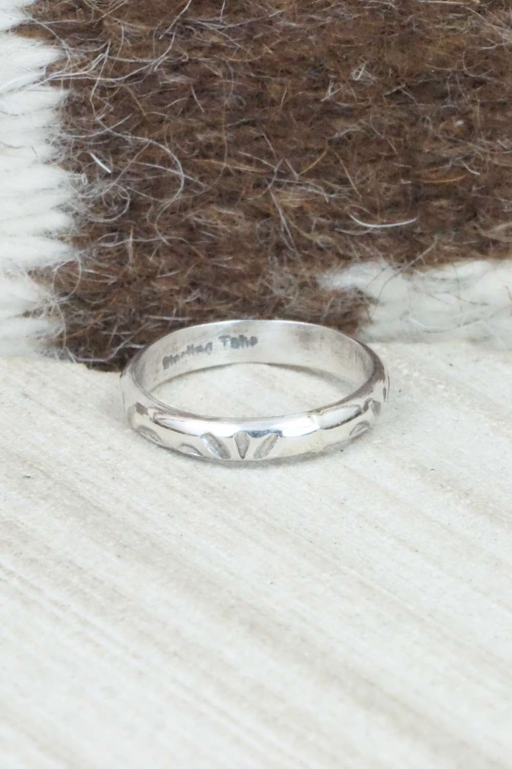 Sterling Silver Ring - Elaine Tahe - Size 5.75