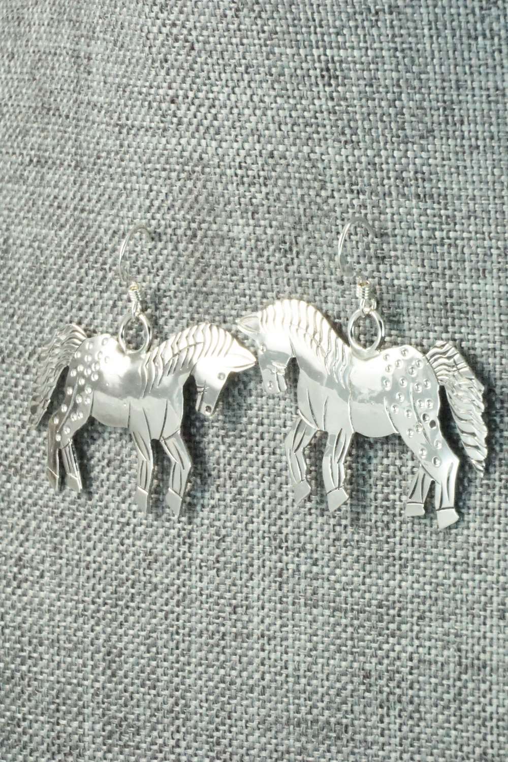 Sterling Silver Earrings - Louise Yazzie