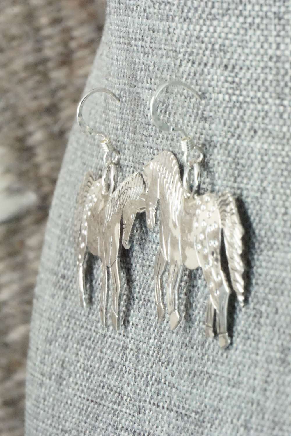 Sterling Silver Earrings - Louise Yazzie