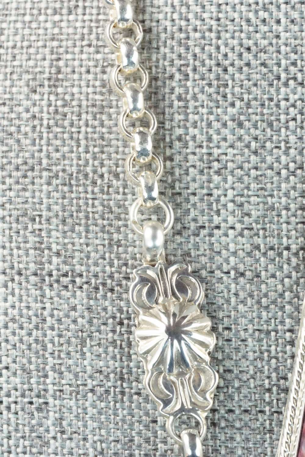 Spiny Oyster & Sterling Silver Necklace and Earrings Set - Annie Spencer