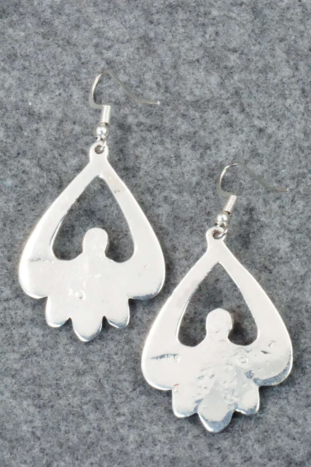 Turquoise & Sterling Silver Earrings - Mildred Parkhurst
