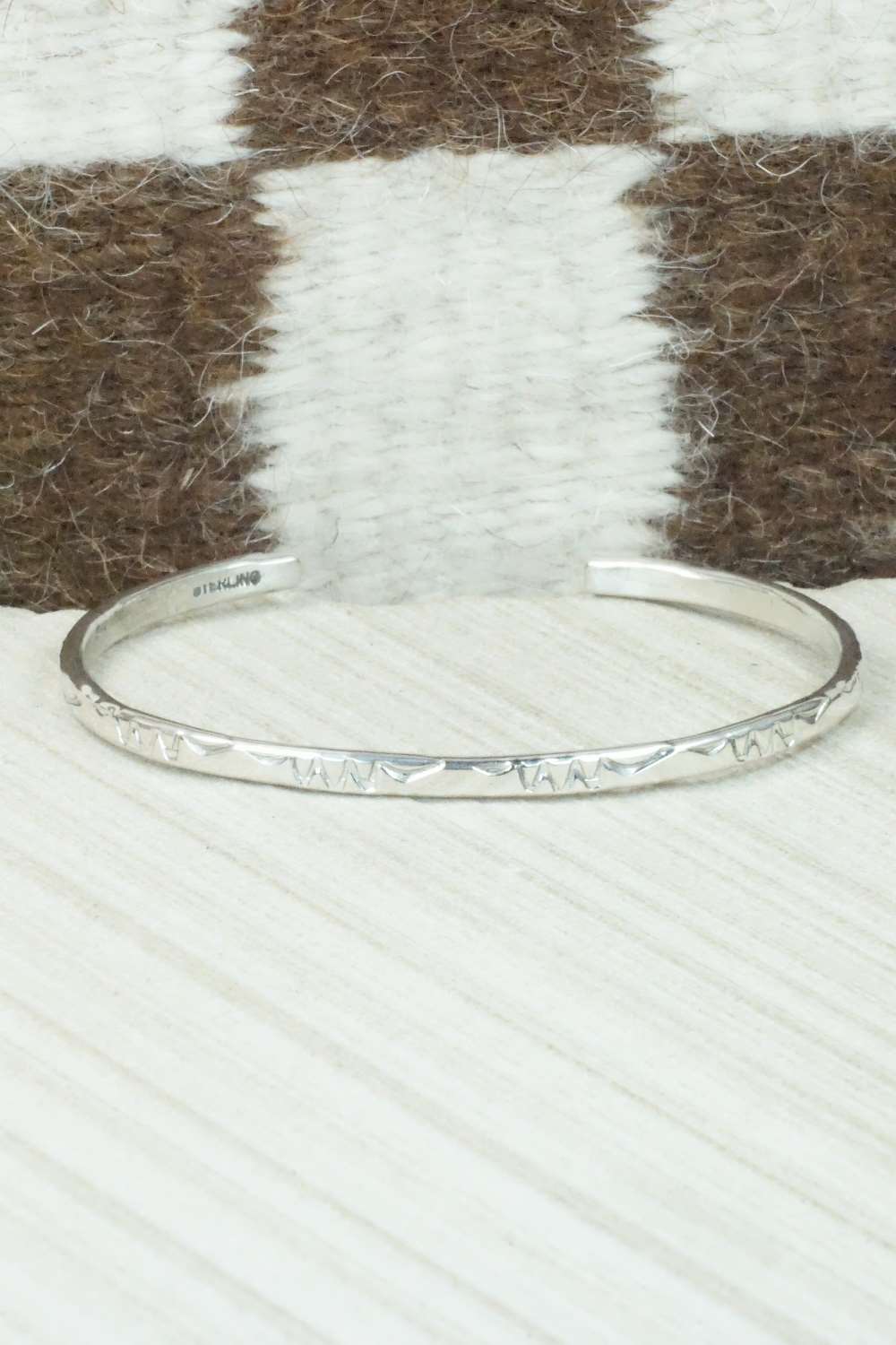 Sterling Silver Bracelet - Elaine Tahe