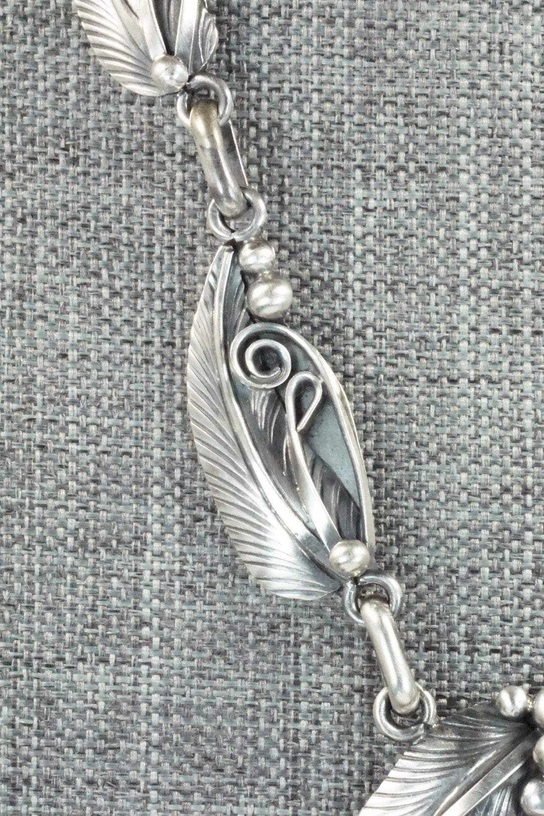 Turquoise & Sterling Silver Necklace - Davey Morgan