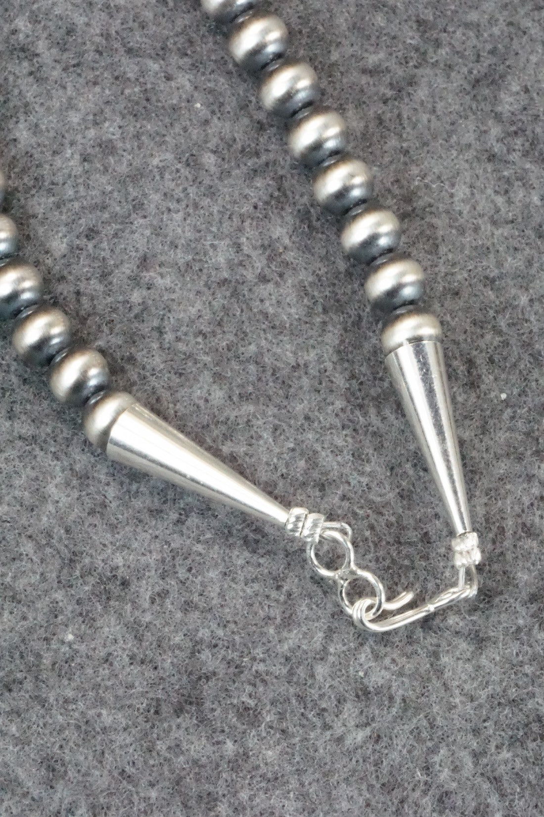 Turquoise & Sterling Silver Necklace - Davey Morgan