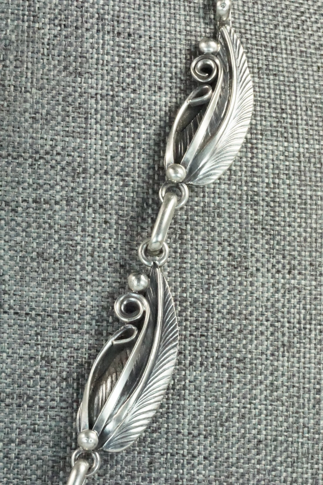 Turquoise & Sterling Silver Necklace - Davey Morgan