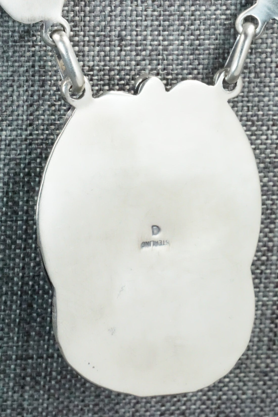Turquoise & Sterling Silver Necklace - Davey Morgan