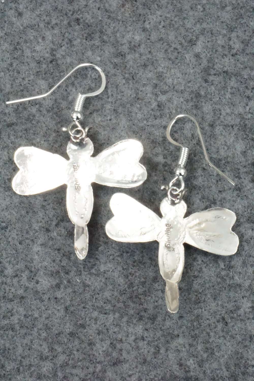 Turquoise & Sterling Silver Earrings - Lucille Platero