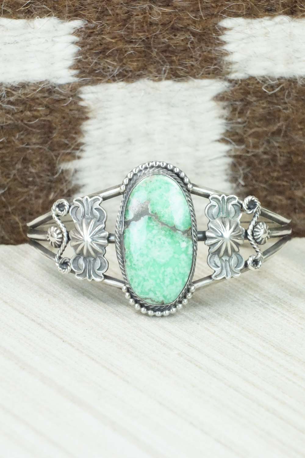 Turquoise & Sterling Silver Bracelet - Daniel Benally