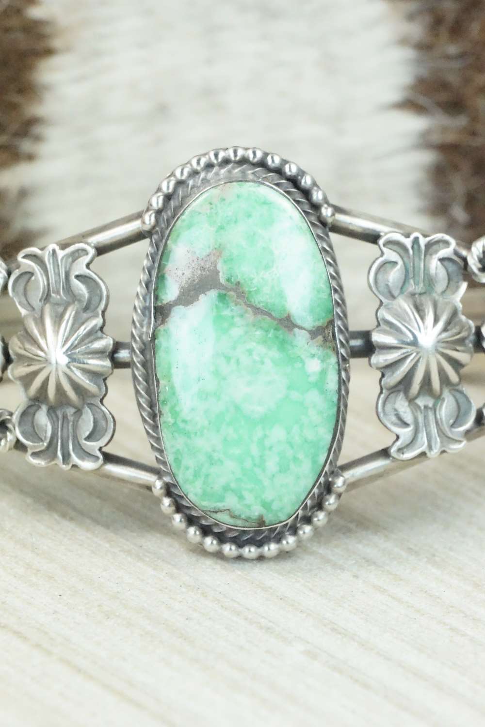 Turquoise & Sterling Silver Bracelet - Daniel Benally