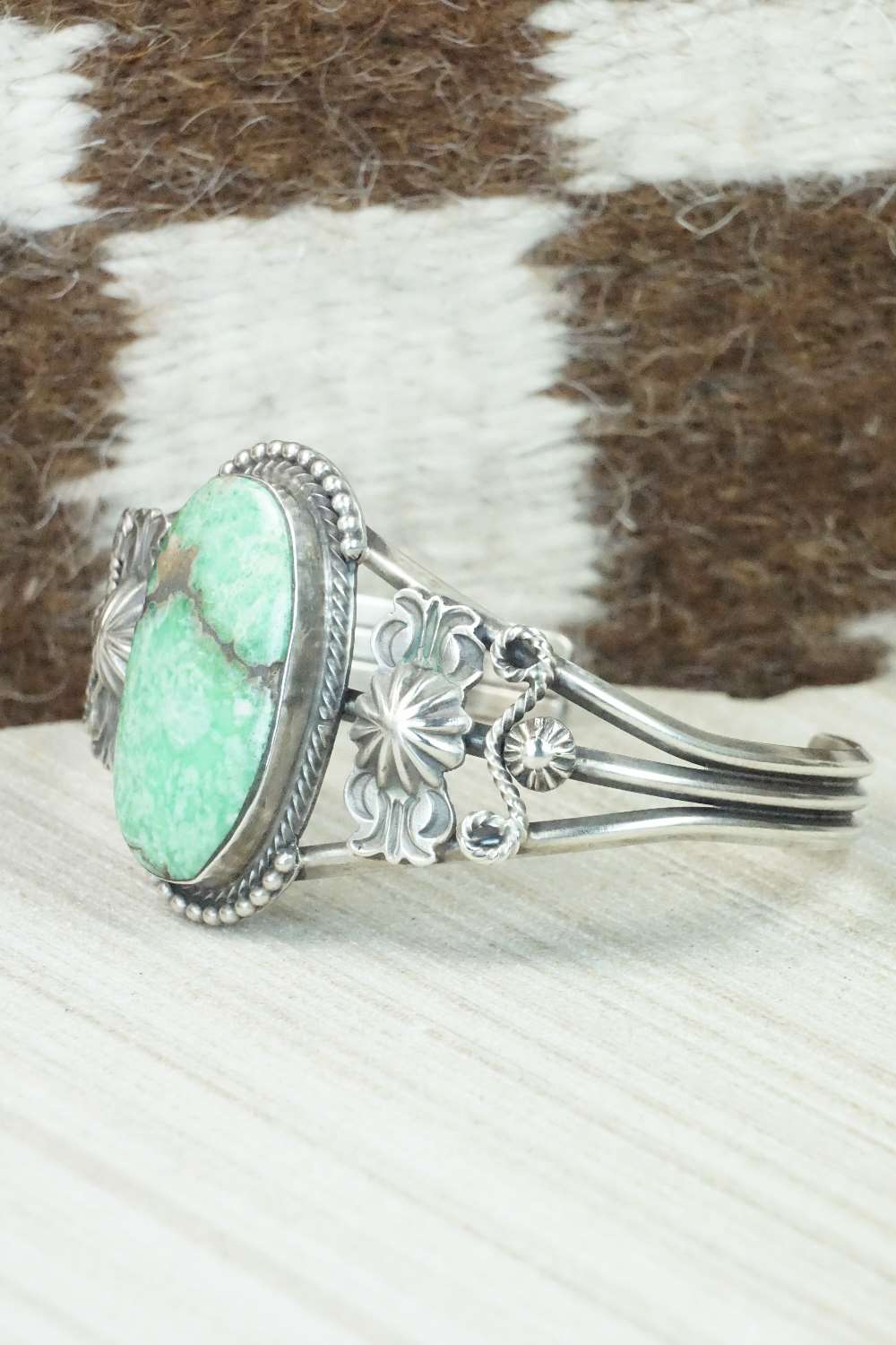 Turquoise & Sterling Silver Bracelet - Daniel Benally