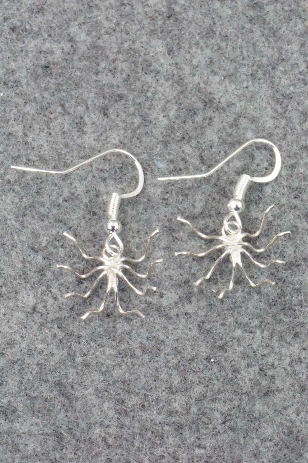 Turquoise & Sterling Silver Earrings - Lucille Platero