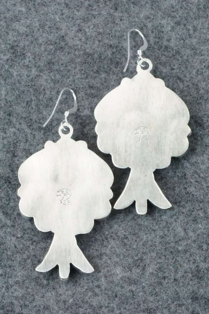 Turquoise & Sterling Silver Earrings - Bobby Platero