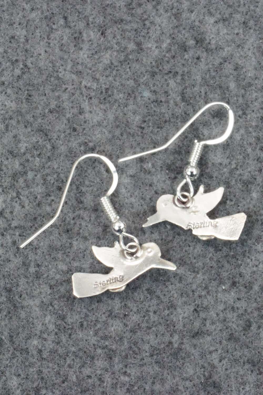 Turquoise & Sterling Silver Earrings - Lucille Platero