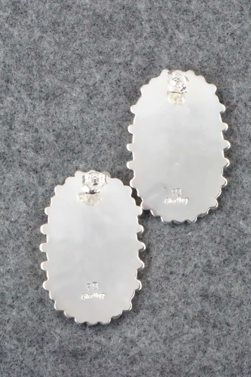 Turquoise & Sterling Silver Earrings - Philena Byjoe