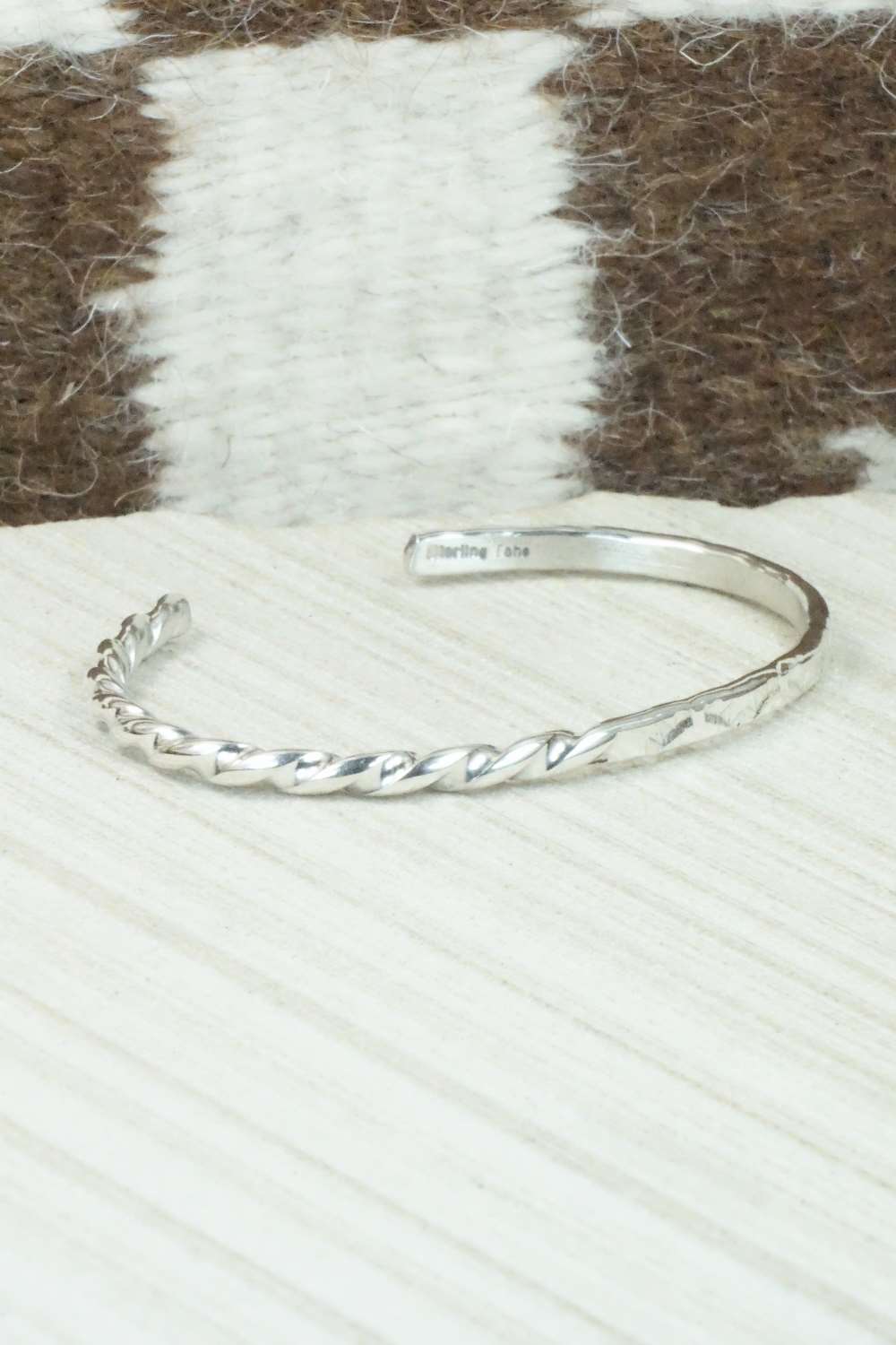 Sterling Silver Bracelet - Elaine Tahe