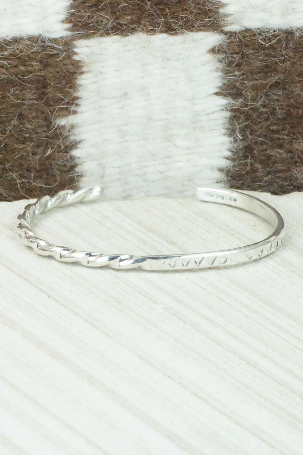 Sterling Silver Bracelet - Elaine Tahe