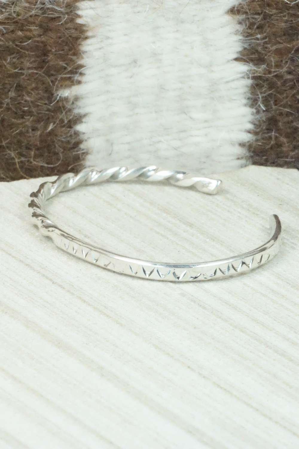 Sterling Silver Bracelet - Elaine Tahe