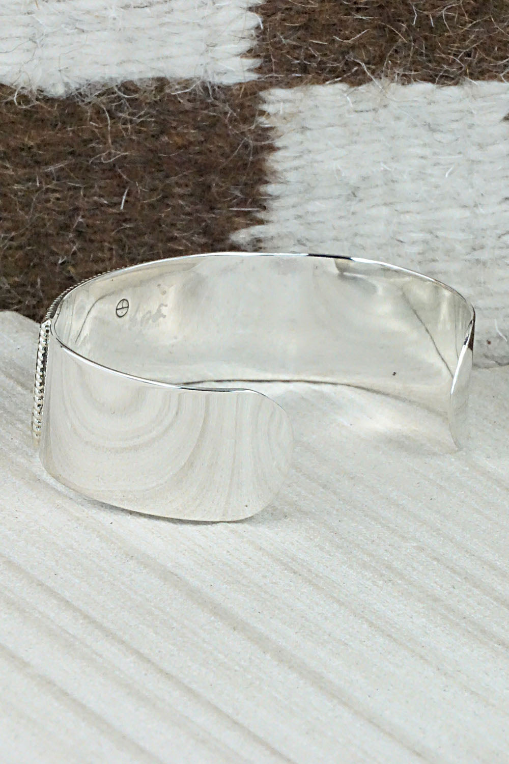 Multi Stone & Sterling Silver Inlay Bracelet - Leander Othole
